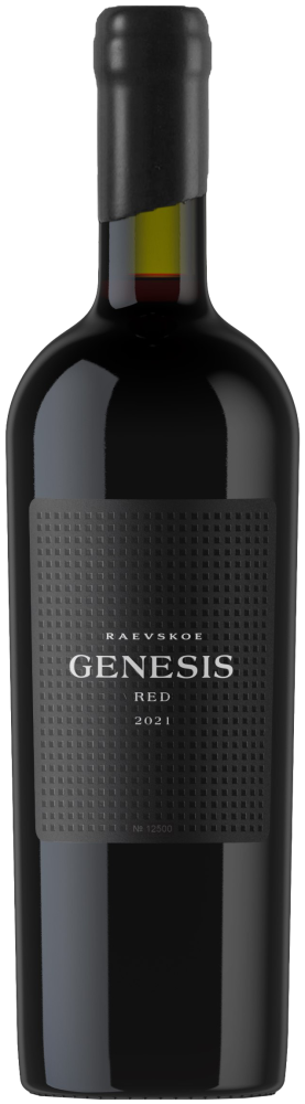 Вино красное сухое Раевское Генезис Красное