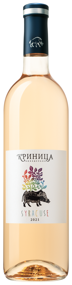 Вино розовое сухое Криница Сиракюз
