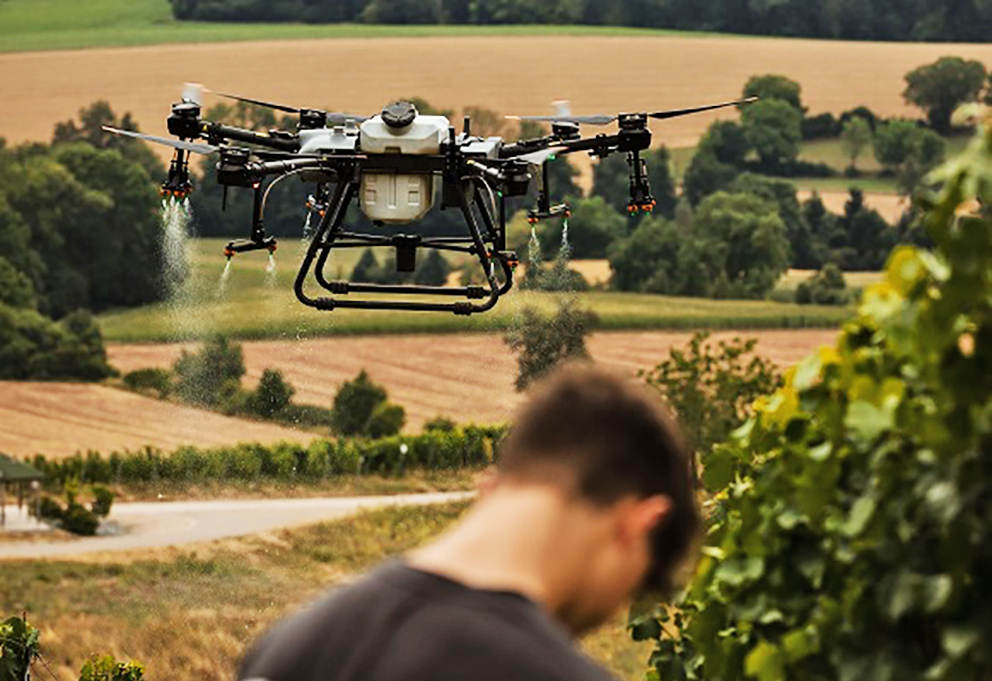 Дроны против плесени?