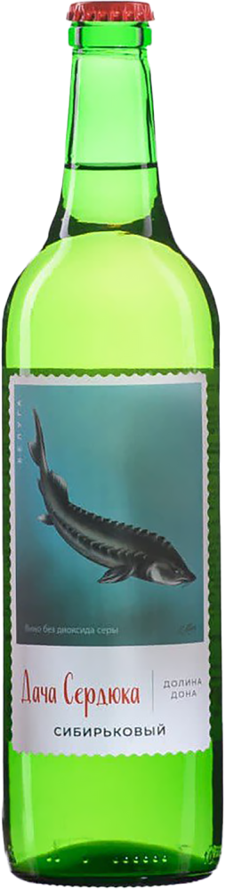 Вино белое сухое Дача Сердюка Сибирьковый