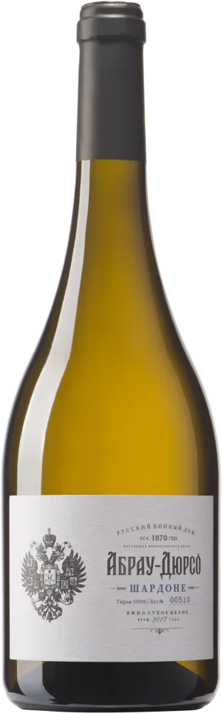 Вино белое сухое Абрау-Дюрсо Шардоне 2024 Вино белое сухое Абрау-Дюрсо Шардоне 2024