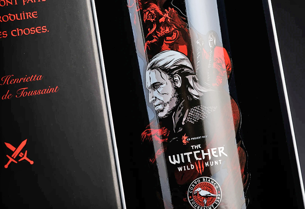 Во Франции выпустили вино по игре «Ведьмак 3»