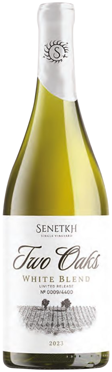 Вино белое сухое Усадьба Сенетх Белый Бленд Два Дубка 2023 Вино белое сухое Усадьба Сенетх Белый Бленд Два Дубка 2023