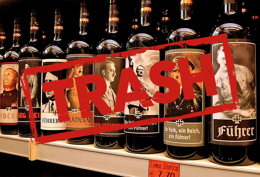 Гитлер капут! Скандальное вино уходит с прилавков.