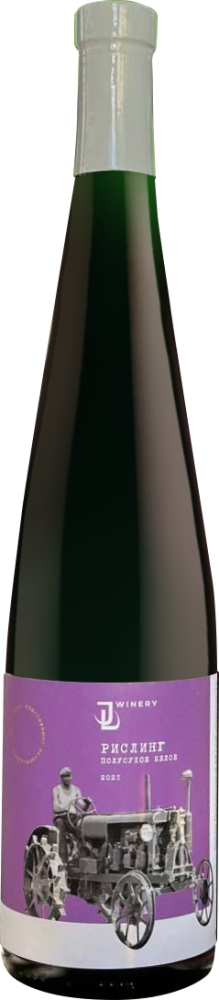 Вино белое полусухое JD Winery Рислинг