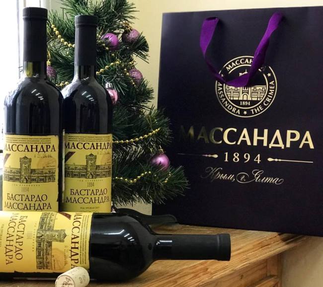 Бастардо Массандра красное сладкое